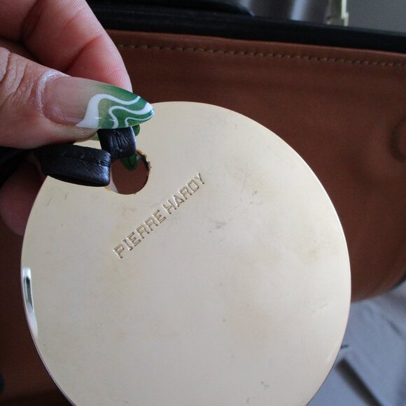 Pierre Hardy 2-way Alpha Shoulder Crossbody Bag with Charm So cute! - Picture 5 of 14